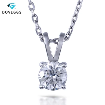 DovEggs 1ctw GH Color Lab Grown Moissanite Diamond Pendant Necklace For Women Sterling Solid 925 Silver Chain Neclace
DovEggs 1ctw GH Color Lab Grown Moissanite Diamond Pendant Necklace For Women Sterling Solid 925 Silver Chain Neclace