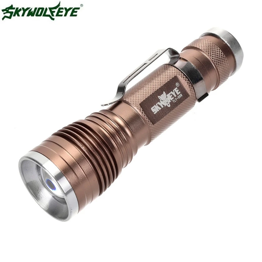 High Quality Rechargeable Tactical Torch Flashlight T6 3000LM Lamp 5 Modes LED 18650
High Quality Rechargeable Tactical Torch Flashlight T6 3000LM Lamp 5 Modes LED 18650