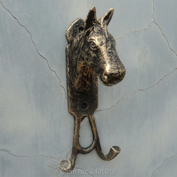 Aunt Chris' Products - Heavy Cast Iron Horse Single Hook - Wall Hung - Old Rustic Color Finish - Use Indoor Or Outdoor
Aunt Chris' Products - Heavy Cast Iron Horse Single Hook - Wall Hung - Old Rustic Color Finish - Use Indoor Or Outdoor