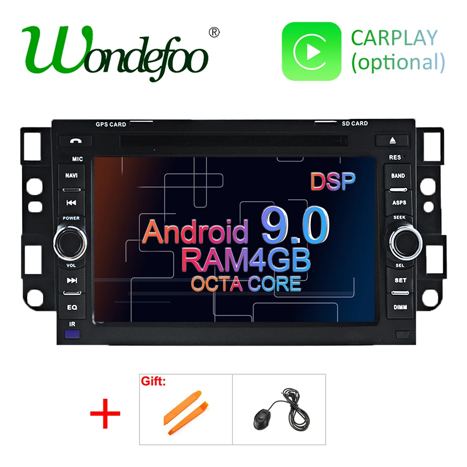 DSP Android 9.0 Car GPS Radio For Chevrolet Captiva Aveo Epica Spark Optra Tosca Kalos Matiz Lova Multimedia Screen DVD Player
DSP Android 9.0 Car GPS Radio For Chevrolet Captiva Aveo Epica Spark Optra Tosca Kalos Matiz Lova Multimedia Screen DVD Player