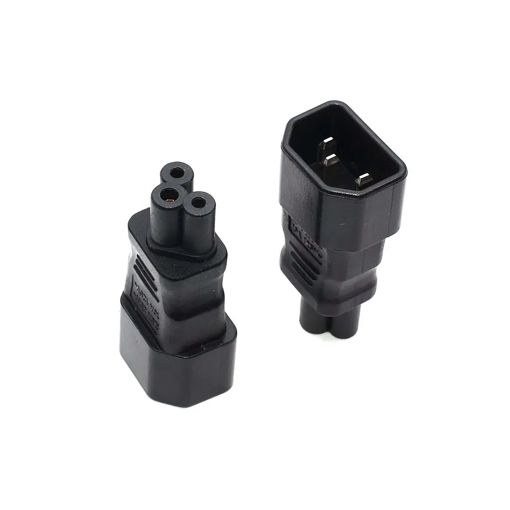 IEC320 C14 to C5 pdu UPS plug female Power adapter PLUG CONVERTER C6 to C13 Changer*
IEC320 C14 to C5 pdu UPS plug female Power adapter PLUG CONVERTER C6 to C13 Changer*