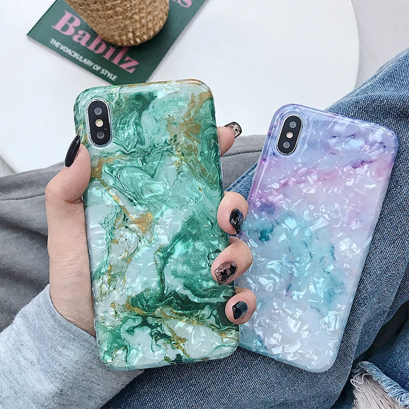TIKITAKA Colorful Gradient Conch Phone Case For iPhone X XR XS Max 8 7 6 6s Plus Dream Shell Soft IMD Back Cover Cases Coque
TIKITAKA Colorful Gradient Conch Phone Case For iPhone X XR XS Max 8 7 6 6s Plus Dream Shell Soft IMD Back Cover Cases Coque