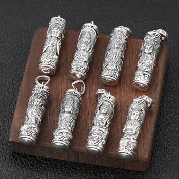 S925 Silver Twelve Zodiac Bensheng Buddha Eight Patron Gods Open Gawu Box and Restore Ancient Thai Silver
S925 Silver Twelve Zodiac Bensheng Buddha Eight Patron Gods Open Gawu Box and Restore Ancient Thai Silver