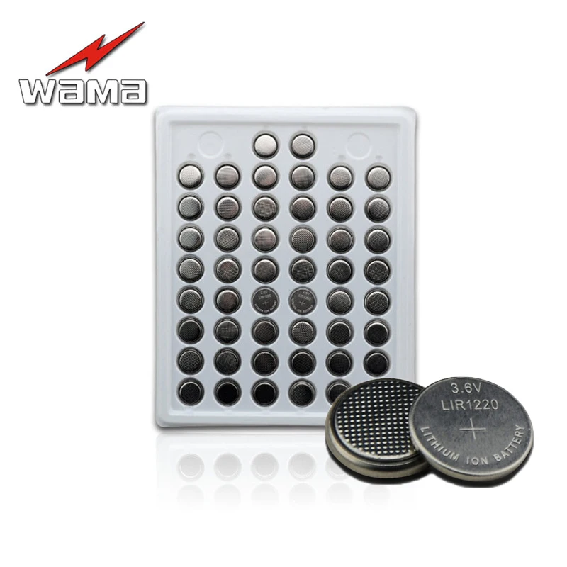 20PCS LIR1220 3.6V Rechargeable Button Batteries Can Replace the CR1220 Can Be Processed Welding Foot Laptop Battery Wholesale
20PCS LIR1220 3.6V Rechargeable Button Batteries Can Replace the CR1220 Can Be Processed Welding Foot Laptop Battery Wholesale
