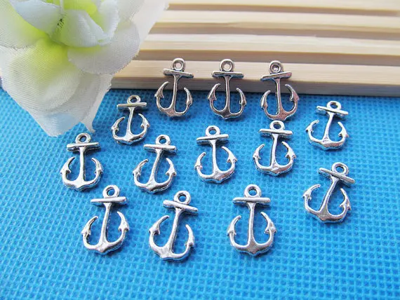 50pcs Cute Cabinet Antique Silver tone Anchor Connector Pendant/Hanging Charm/Finding,DIY Jewellry Accessory
50pcs Cute Cabinet Antique Silver tone Anchor Connector Pendant/Hanging Charm/Finding,DIY Jewellry Accessory