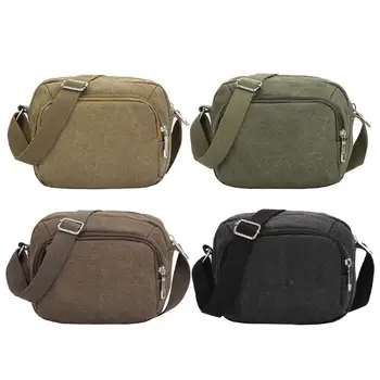 Men Canvas Messenger Bag Fashion Zipper Satchel Bag Casual Sporting Pure Color Bags Male Crossbody Shoulder Bags Fashion Handbag
Men Canvas Messenger Bag Fashion Zipper Satchel Bag Casual Sporting Pure Color Bags Male Crossbody Shoulder Bags Fashion Handbag