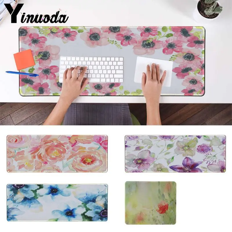 Yinuoda Floral watercolor desktop1 Keyboards Mat Rubber Gaming mousepad Desk Mat Cartoon gaming mouse pad with large size
Yinuoda Floral watercolor desktop1 Keyboards Mat Rubber Gaming mousepad Desk Mat Cartoon gaming mouse pad with large size
