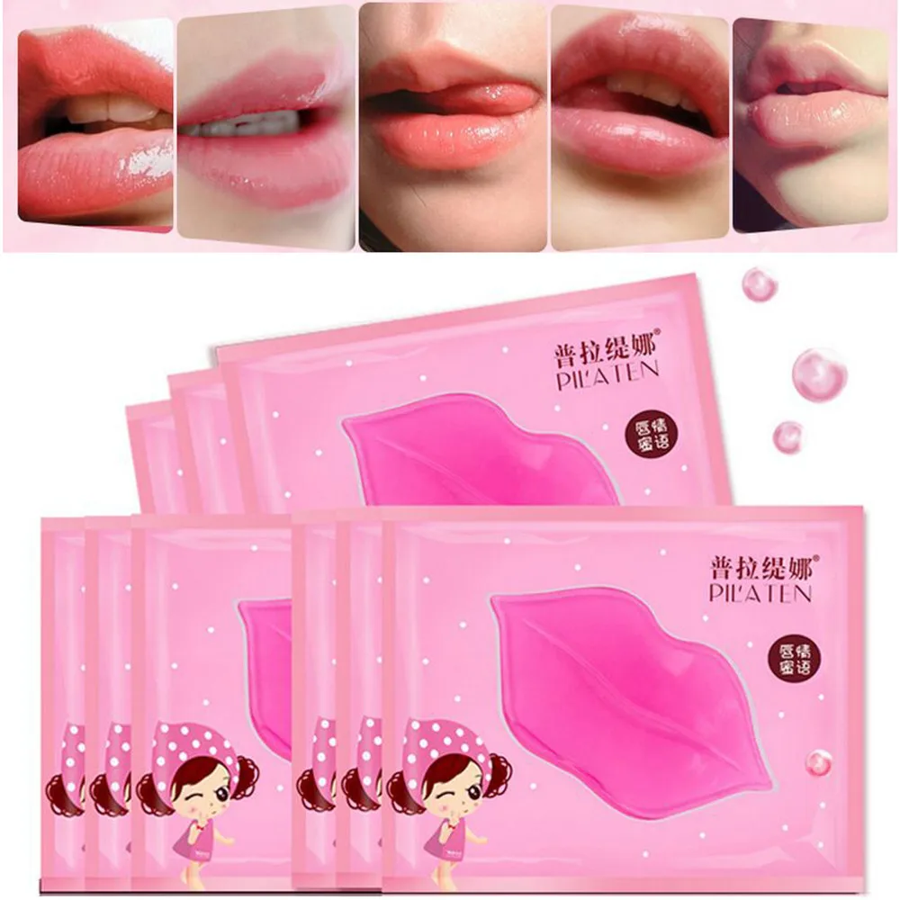 PILATEN Lip Mask Pads Crystal Lip Moisture Essence Anti Ageing Wrinkle Patch Lip Enhancer PILATEN Lip Mask Pads Crystal Lip Moisture Essence Anti Ageing Wrinkle Patch Lip Enhancer
