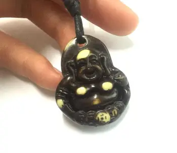 Free Shipping 12 NECKLACE Vintage Black Wax Cord Powder Resin Chinese Black Buddha Head
Free Shipping 12 NECKLACE Vintage Black Wax Cord Powder Resin Chinese Black Buddha Head