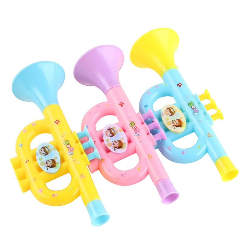 1Pcs Colorful Plastic Trumpet Hooter Plastic Baby Kids Musical Instrument Early Education Toys Random Send
1Pcs Colorful Plastic Trumpet Hooter Plastic Baby Kids Musical Instrument Early Education Toys Random Send