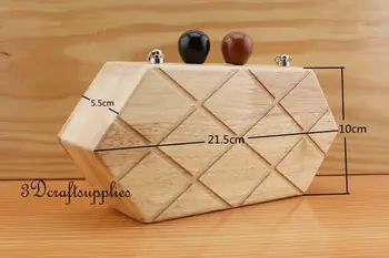 wood purse frame wooden box nature 8 1/2 inch x 4 inch M77
wood purse frame wooden box nature 8 1/2 inch x 4 inch M77