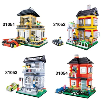 AIBOULLY 2017 New City villa House & Sports car Building Blocks Sets Kids DIY Educational Bricks Toys DIY Free Shipping
AIBOULLY 2017 New City villa House & Sports car Building Blocks Sets Kids DIY Educational Bricks Toys DIY Free Shipping