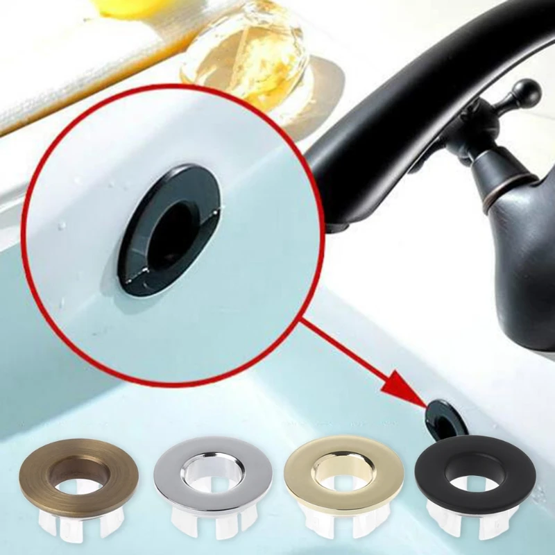 HNGCHOIGE Bathroom Basin faucet Sink Overflow Cover Brass Six-foot Ring Insert Replacement
HNGCHOIGE Bathroom Basin faucet Sink Overflow Cover Brass Six-foot Ring Insert Replacement