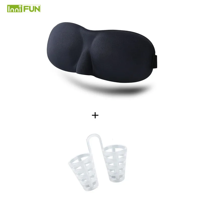 3D Sleep Eye Mask Mini Anti Snoring Nose Clip Device Set Sleeping Mask Eyeshade Snore Stopper Sleeping Health Care Tools
3D Sleep Eye Mask Mini Anti Snoring Nose Clip Device Set Sleeping Mask Eyeshade Snore Stopper Sleeping Health Care Tools