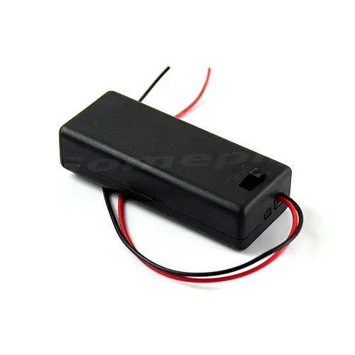 Hard Plastic Storage Holder Case Box With ON/OFF switch For 2 X AAA Battery With Black Wire
Hard Plastic Storage Holder Case Box With ON/OFF switch For 2 X AAA Battery With Black Wire