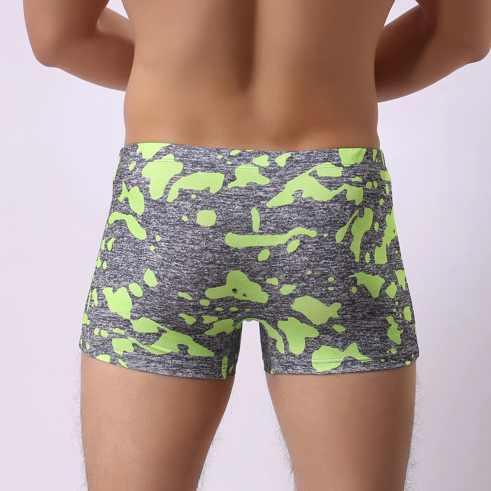 2018 Swimwear Men Briefs Sexy Camouflage Swimming Suit For Men Trunks Beach Wear Bathing Suit Surfing Pants Brand Boxer Shorts (5)