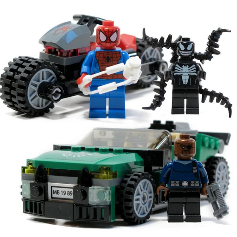 Spider-Man Venom Mini Figure Building Blocks Set