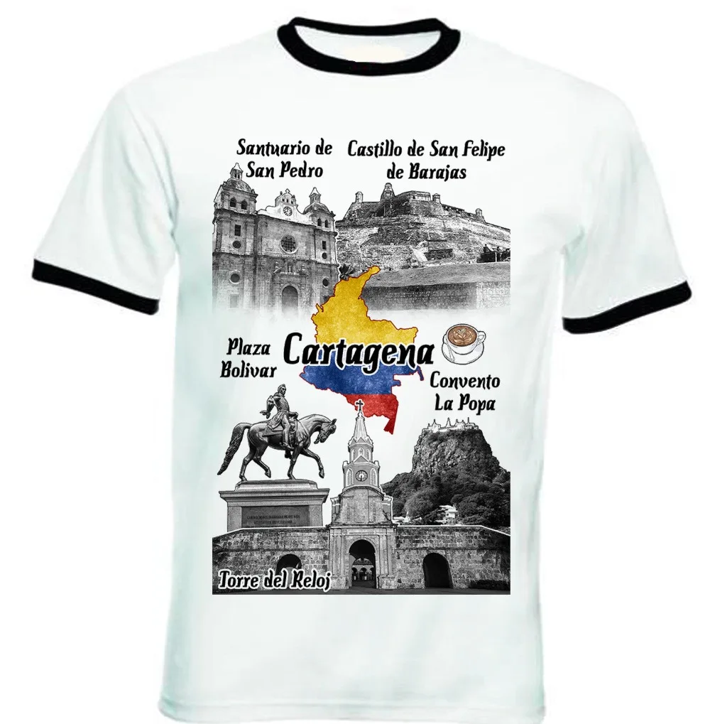 Colombia Cartagena - New Black Ringer Cotton New Summer Printed Unisex Fashion Funny Tops Tees Shirt
Colombia Cartagena - New Black Ringer Cotton New Summer Printed Unisex Fashion Funny Tops Tees Shirt