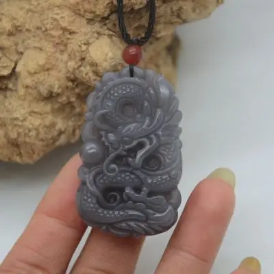 High quality natural Hetian Jades smoky grey dragon travel all over the world free shipping of pendant pendants
High quality natural Hetian Jades smoky grey dragon travel all over the world free shipping of pendant pendants