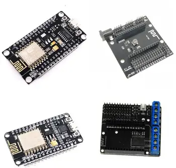 ESP8266 CH340G NodeMcu V3 Lua Wireless WIFI Module Connector Development Board ESP-12E Micro USB ESP8266 CP2102 Based L293D
ESP8266 CH340G NodeMcu V3 Lua Wireless WIFI Module Connector Development Board ESP-12E Micro USB ESP8266 CP2102 Based L293D