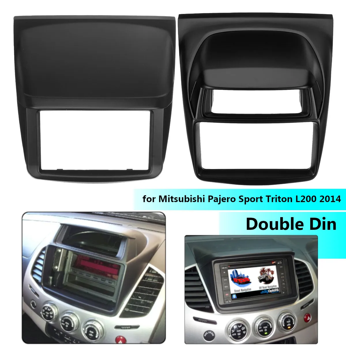 2 Din Radio Audio Fascia Fascias Panel Plate Frame DVD CD Dash Dashboard Cover For Mitsubishi Pajero Sport for Triton L200 2014
2 Din Radio Audio Fascia Fascias Panel Plate Frame DVD CD Dash Dashboard Cover For Mitsubishi Pajero Sport for Triton L200 2014