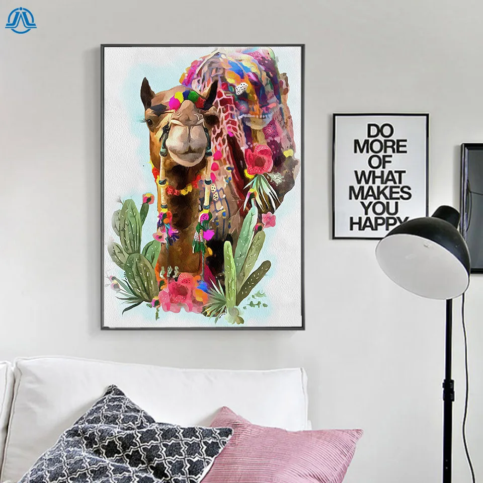 Watercolor Llama Posters and Prints Nordic Animal Canvas Painting Wall Pictures For Living Room Modern Home Decoration No Frame
Watercolor Llama Posters and Prints Nordic Animal Canvas Painting Wall Pictures For Living Room Modern Home Decoration No Frame