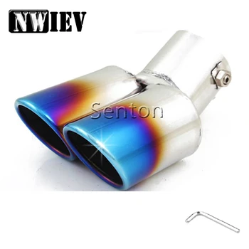 NWIEV Car Twin Exhaust Muffler Pipe Tip For Honda Fit Ford Focus Fiesta Suzuki SX4 Chevrolet Cruze Aveo Nissan Versa Accessories
NWIEV Car Twin Exhaust Muffler Pipe Tip For Honda Fit Ford Focus Fiesta Suzuki SX4 Chevrolet Cruze Aveo Nissan Versa Accessories