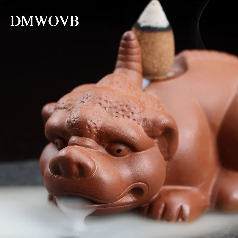DMWOVB Purple Clay Backflow Incense Burner Creative Brave Troop Buddhist Censer for Home Decor Office Living Room Teahouse Decor
DMWOVB Purple Clay Backflow Incense Burner Creative Brave Troop Buddhist Censer for Home Decor Office Living Room Teahouse Decor