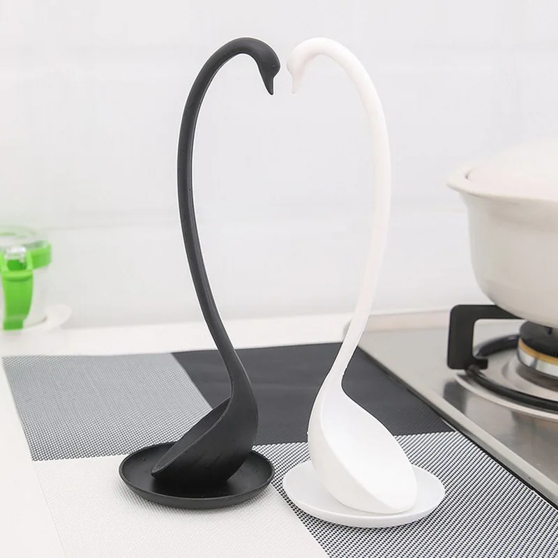 Creative Swan Soup Spoon Long Handle Porridge Monster Spoons with Tray Kitchen Cooking Tools Tableware
Creative Swan Soup Spoon Long Handle Porridge Monster Spoons with Tray Kitchen Cooking Tools Tableware