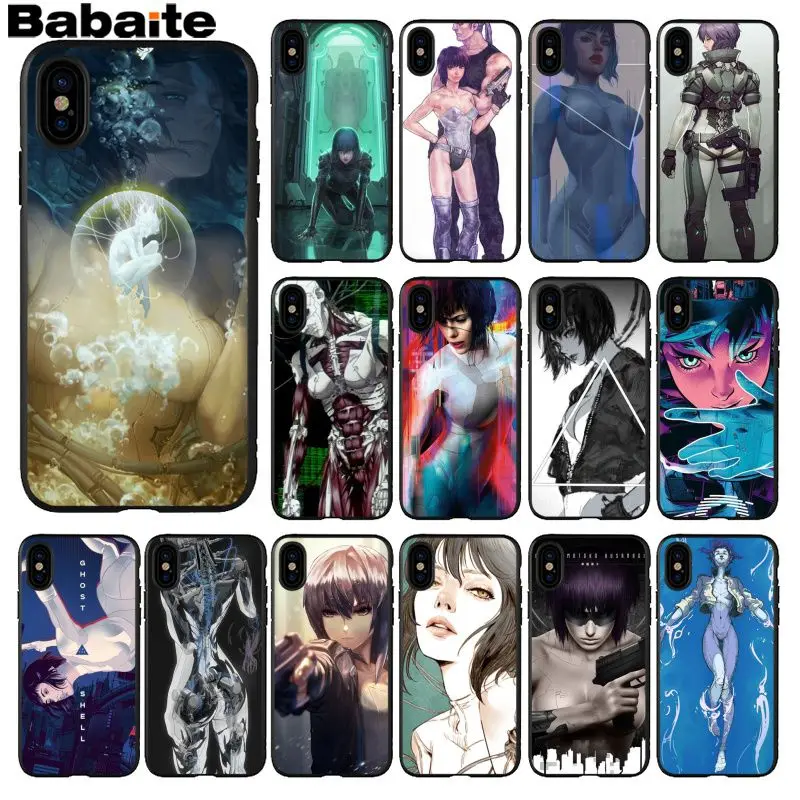 Bbabaite Ghost in the Shell Black Soft Shell Phone Cover for iPhone 8 7 6 6S Plus 5 5S SE XR X XS MAX Coque Shell for coque
Bbabaite Ghost in the Shell Black Soft Shell Phone Cover for iPhone 8 7 6 6S Plus 5 5S SE XR X XS MAX Coque Shell for coque