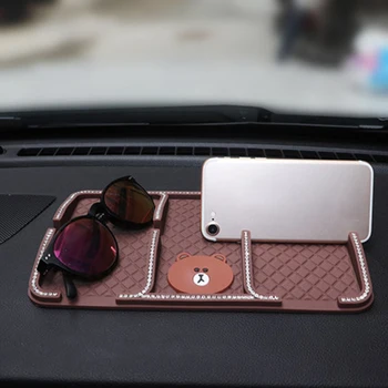 Car Ornament Pvc Diamond Anti-slip Mat Phone Holder Multifunctional Cute Auto Dashboard Sticky Pad For GPS Coins Car Dolls Gift
Car Ornament Pvc Diamond Anti-slip Mat Phone Holder Multifunctional Cute Auto Dashboard Sticky Pad For GPS Coins Car Dolls Gift