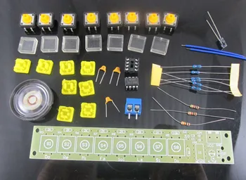 Electronics DIY Kit NE555 Piano Organ Module Electronica NE555 DIY Kit Mini Piano Music Organ Implement Electronic DIY Kit Board
Electronics DIY Kit NE555 Piano Organ Module Electronica NE555 DIY Kit Mini Piano Music Organ Implement Electronic DIY Kit Board