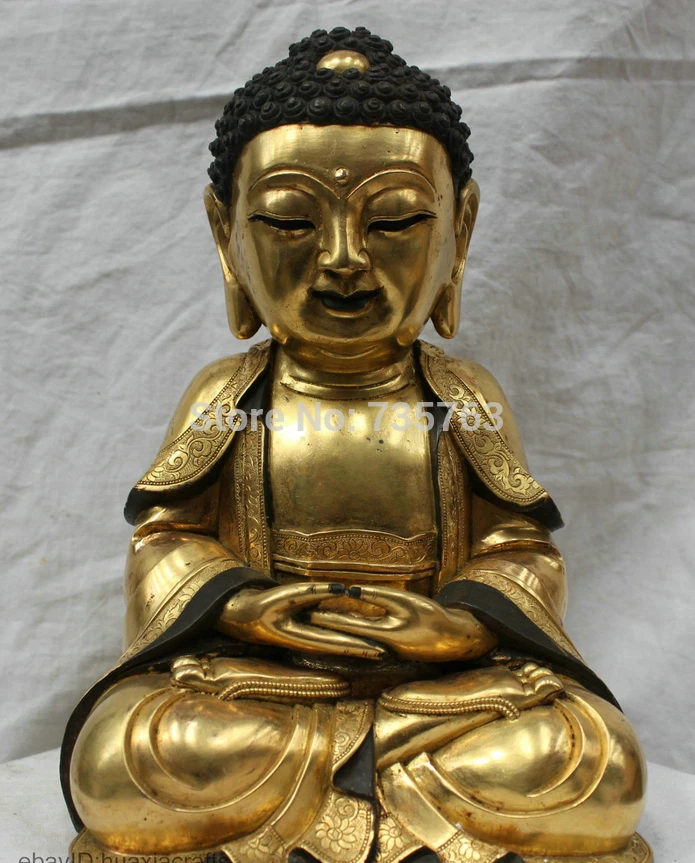 xiuli 001932 Chinese Tibet Tibetan Buddhism Temple Gold Bronze Statue Sakyamuni Buddha Statue
xiuli 001932 Chinese Tibet Tibetan Buddhism Temple Gold Bronze Statue Sakyamuni Buddha Statue