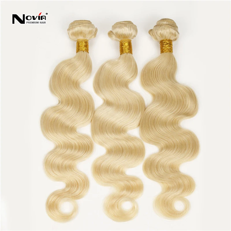 Top 7A Grade Remy Brazilian Virgin Hair Extension #613 Body Wave 3Pcs Lot Bleach Light Blonde Wavy Hair Bundle Tangle Free 8-32
Top 7A Grade Remy Brazilian Virgin Hair Extension #613 Body Wave 3Pcs Lot Bleach Light Blonde Wavy Hair Bundle Tangle Free 8-32