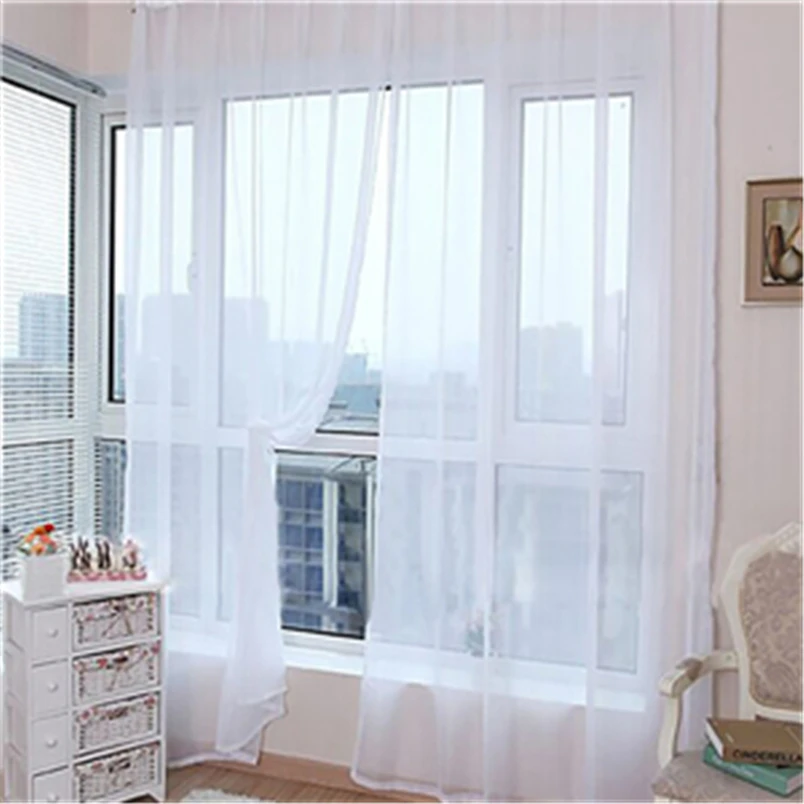 Purple Curtain 1 PCS Pure Color Tulle Door Window Curtain Drape Panel Sheer Scarf Valances*30 GIFT 2018 Drop Shipping
Purple Curtain 1 PCS Pure Color Tulle Door Window Curtain Drape Panel Sheer Scarf Valances*30 GIFT 2018 Drop Shipping