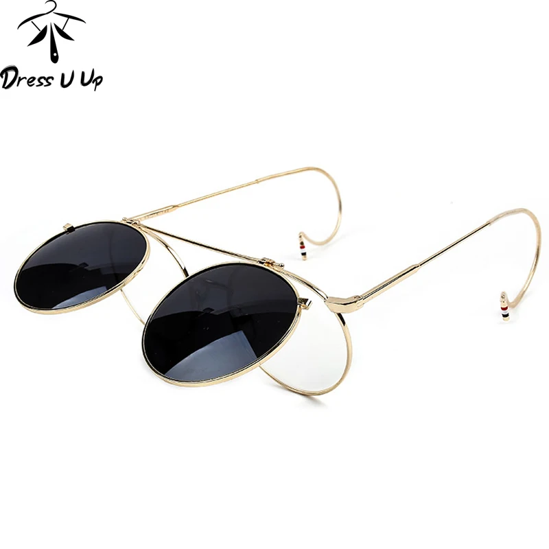 Steampunk Vintage Flip Sunglasses Men Brand Designer Round Sunglasses Metal Coating Sun Glasses Women Retro Oculos De Sol
Steampunk Vintage Flip Sunglasses Men Brand Designer Round Sunglasses Metal Coating Sun Glasses Women Retro Oculos De Sol