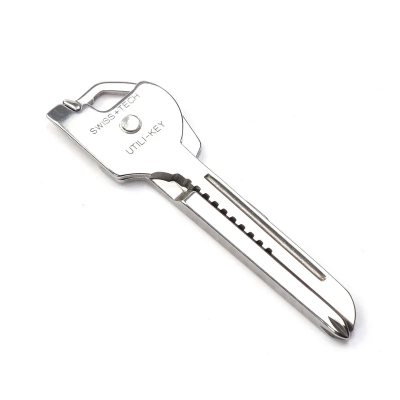 Stainless Steel Utility Key Tool 6in1 Multitool Screwdriver Knife Blade Bottle Opener Repair Gadget Outdoor mini Keychain Tool
Stainless Steel Utility Key Tool 6in1 Multitool Screwdriver Knife Blade Bottle Opener Repair Gadget Outdoor mini Keychain Tool