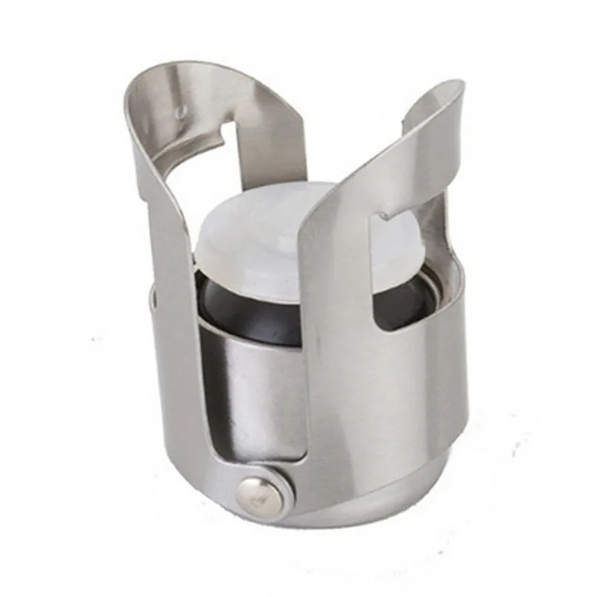 Stainless Steel Champagne Stopper Sparkling Wine Bottle Plug Sealer Convenient Silver 5.4*3.3cm Dec#1
Stainless Steel Champagne Stopper Sparkling Wine Bottle Plug Sealer Convenient Silver 5.4*3.3cm Dec#1