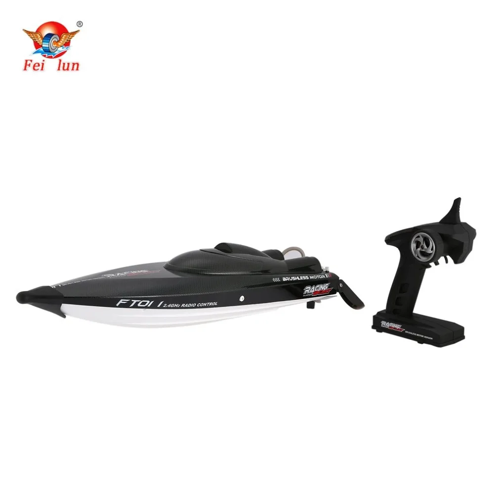 

FeiLun FT011 RC Boat 2.4G High Speed Brushless Motor Built-In Water Cooling System Remote Control Racing Speedboat RC Gift Toys