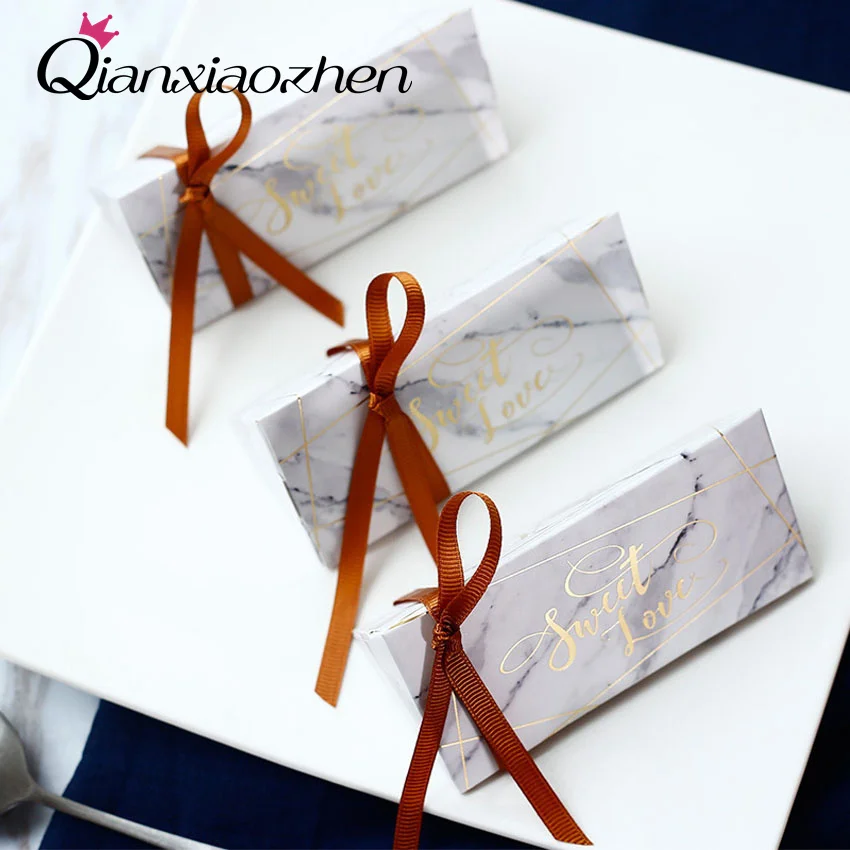 Qianxiaozhen 50pcs Triangle Marble Pattern Wedding Candy Boxes Favor Boxes Wedding Favors And Gifts Event & Party Supplies
Qianxiaozhen 50pcs Triangle Marble Pattern Wedding Candy Boxes Favor Boxes Wedding Favors And Gifts Event & Party Supplies