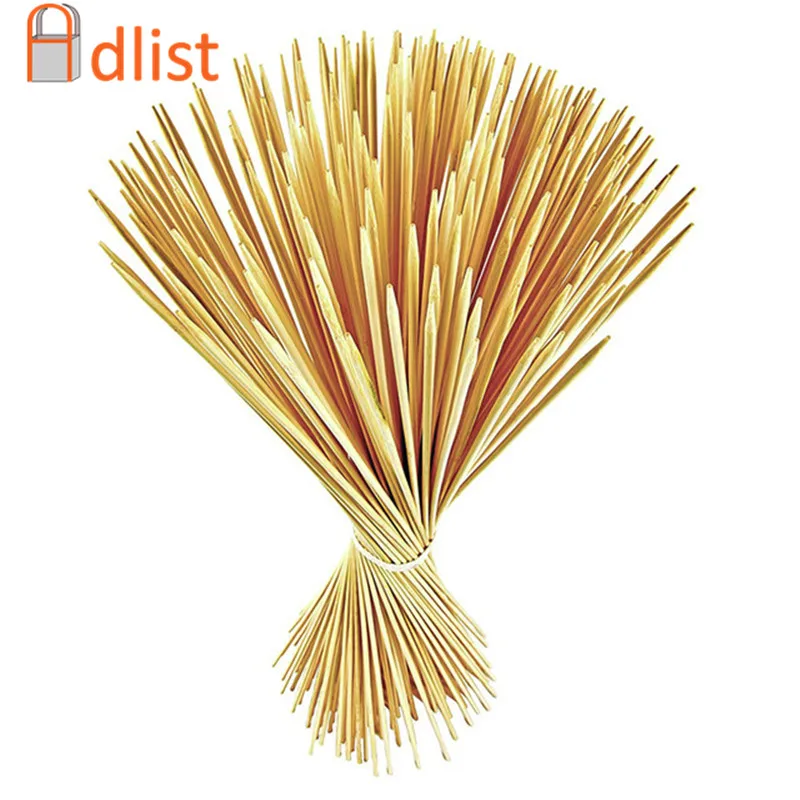 100pcs/pack 300mm* 2.5mm Bamboo Barbecue Skewers BBQ Accessories Grill Natural Wood Skewers Needle Meat Camping Tools Disposable
100pcs/pack 300mm* 2.5mm Bamboo Barbecue Skewers BBQ Accessories Grill Natural Wood Skewers Needle Meat Camping Tools Disposable