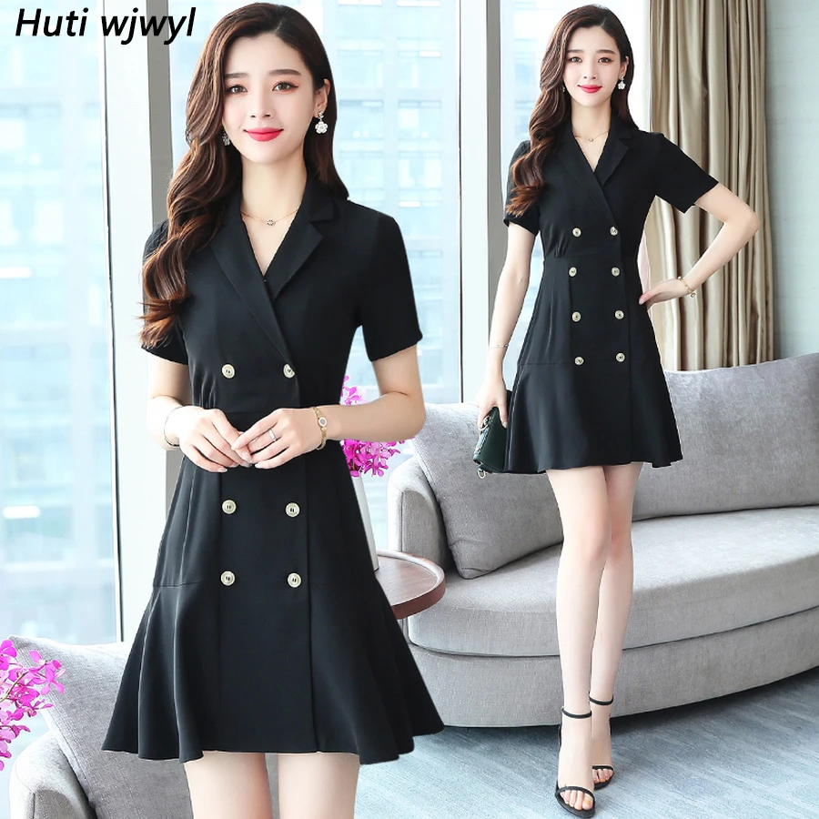 2019 New Korean Vintage Elegant Black Chiffon Mini Dress Summer Plus Size Solid Beach Sexy Sundress Women Bodycon Party Vestidos
2019 New Korean Vintage Elegant Black Chiffon Mini Dress Summer Plus Size Solid Beach Sexy Sundress Women Bodycon Party Vestidos