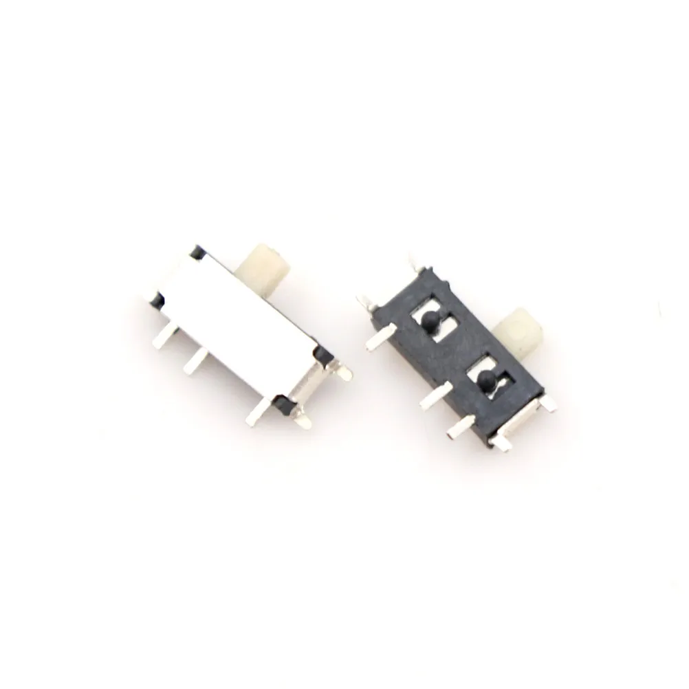 20PCS Miniature Horizontal Slide Switch SMD 7 Pin Mini On-OFF 2Position Micro Toggle | Обустройство дома