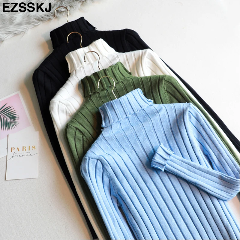 Sweaters 2018 Autumn winter Women Casual Solid Color Slim Long Sleeve Turtleneck Warm Pullovers Sweater long sleeve high neck
Sweaters 2018 Autumn winter Women Casual Solid Color Slim Long Sleeve Turtleneck Warm Pullovers Sweater long sleeve high neck
