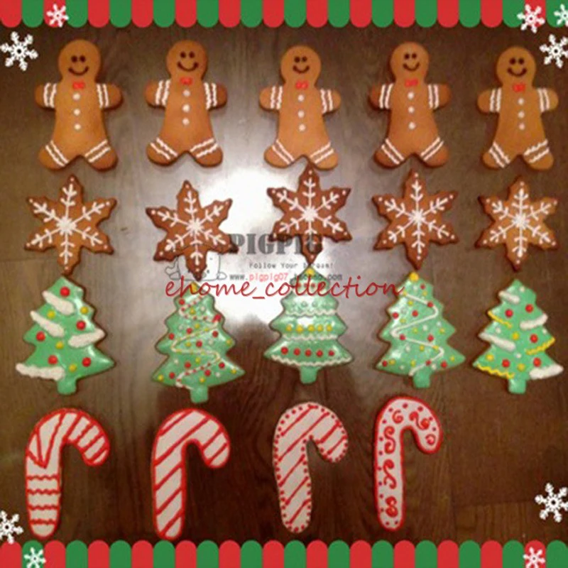 7pcs/set Christmas Cookie Cutter Tree Gingerbread Man Bell Gloves Sock Angel Biscuit Cookie Cutter Baking Mold Kitchen Tool
7pcs/set Christmas Cookie Cutter Tree Gingerbread Man Bell Gloves Sock Angel Biscuit Cookie Cutter Baking Mold Kitchen Tool