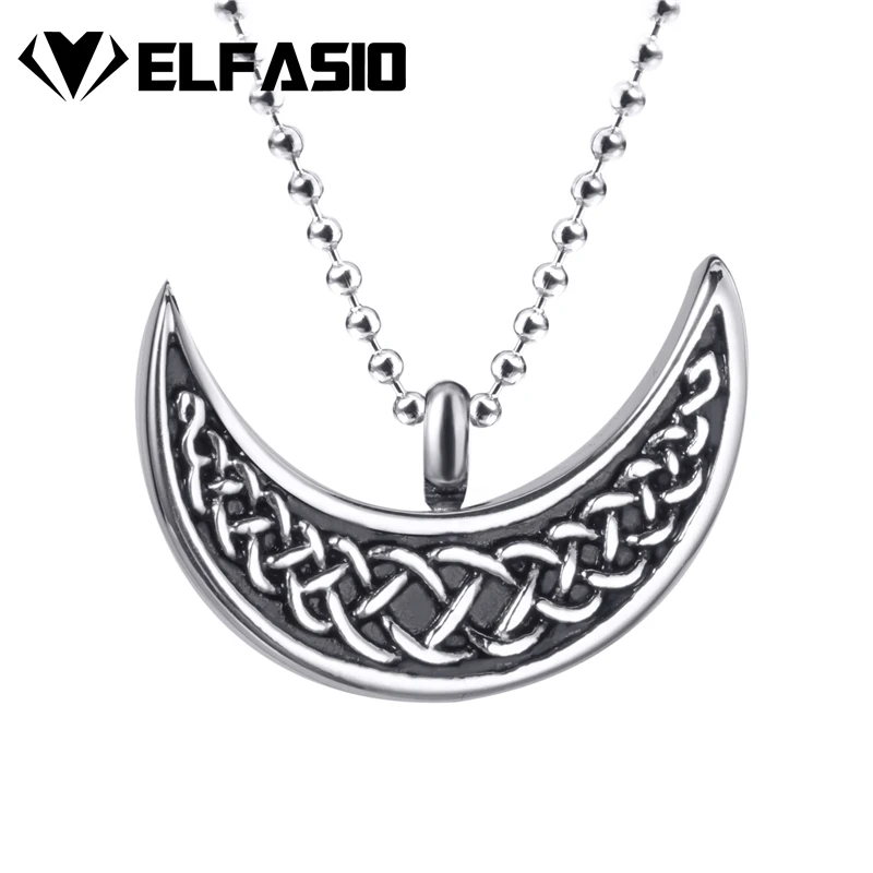 Womens Celtic Moon Pendant Necklace Keepsake Memorial Stainless Steel urn pendants for ash Chain Jewelry Set
Womens Celtic Moon Pendant Necklace Keepsake Memorial Stainless Steel urn pendants for ash Chain Jewelry Set