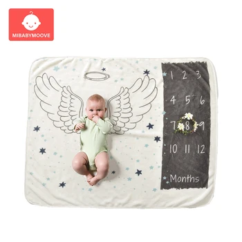 baby newborn monthly growth milestone blanket soft Flannel fleece infant photography calendar blankets bed toddler Photo Props
baby newborn monthly growth milestone blanket soft Flannel fleece infant photography calendar blankets bed toddler Photo Props