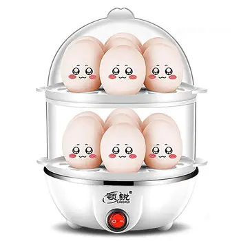 CCC Multifunctional stainless steel egg cooker Mini egg steamer Power failure protection breakfast machine 350W
CCC Multifunctional stainless steel egg cooker Mini egg steamer Power failure protection breakfast machine 350W