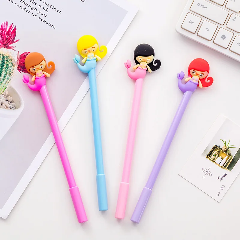 3 Pcs/Lot Lovely Mermaid Gel Pen black gel ink pen Cute School Supplies Students Stationery Neutral pen Escolar Office papelaria
3 Pcs/Lot Lovely Mermaid Gel Pen black gel ink pen Cute School Supplies Students Stationery Neutral pen Escolar Office papelaria