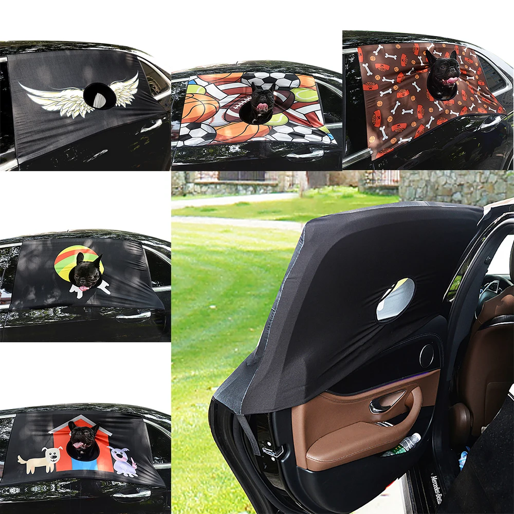 Creative Elasticity Car Visor Cover Dog Sun Shade Car Printed Hang Out Window Curtain Car Travel Accessories Pet Dog Supplies
Creative Elasticity Car Visor Cover Dog Sun Shade Car Printed Hang Out Window Curtain Car Travel Accessories Pet Dog Supplies